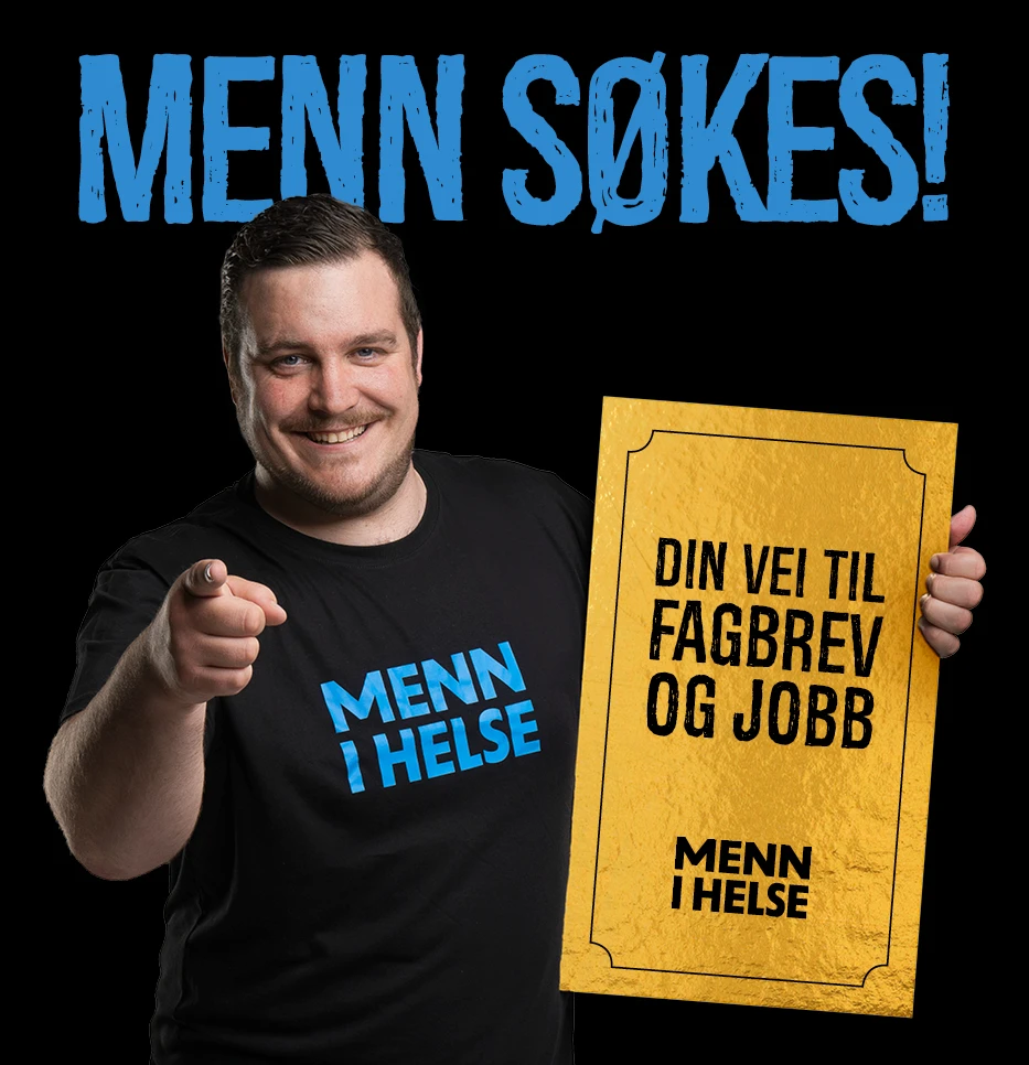 Menn søkes - din vei til fagbrev og jobb